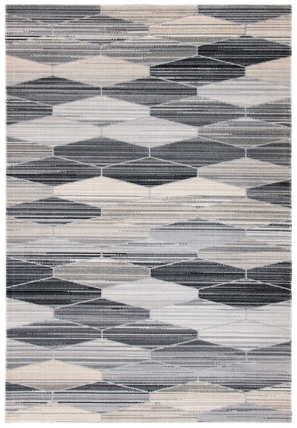 Montage 300 Montage  Power Loomed 100% Polypropylene Rug Grey / Dark Grey