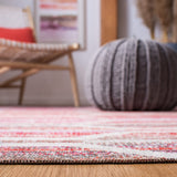 Montage 400 Montage  Power Loomed 100% Polypropylene Rug Red / Ivory