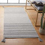 Montauk 214 Hand Woven 100% Cotton Rug Grey / Ivory 100% Cotton MTK214F-26