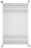 Montauk 214 Hand Woven 100% Cotton Rug Grey / Ivory 100% Cotton MTK214F-4