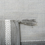 Montauk 214 Hand Woven 100% Cotton Rug Grey / Ivory 100% Cotton MTK214F-5