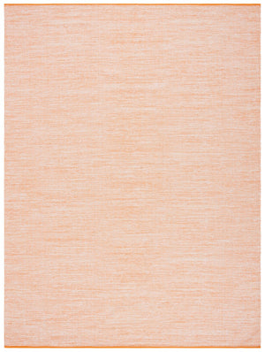 Montauk 250 Contemporary Flat Weave 100% Cotton Pile Rug Orange