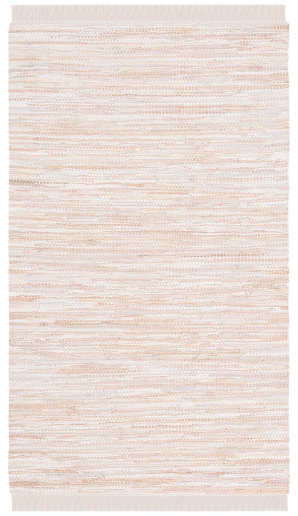 Montauk 251 Contemporary Flat Weave 100% Recycled Cotton Chindi Rug Beige