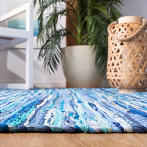 Safavieh Montauk 251 Flat Weave Recycled Cotton Chindi Contemporary Rug MTK251M-9