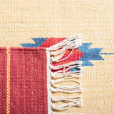 Montauk 554 Hand Weaved 100% Cotton Rug Red / Blue 100% COTTON MTK554Q-5