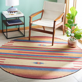 Montauk 554 Hand Weaved 100% Cotton Rug Red / Blue 100% COTTON MTK554Q-6R