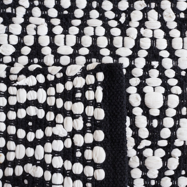 Montauk Hand Woven Rug in Durable Polyester and Cotton for a Cozy, Stylish Home Décor Upgrade