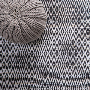 Montauk Hand Woven Rug in Durable Polyester and Cotton for a Cozy, Stylish Home Décor Upgrade