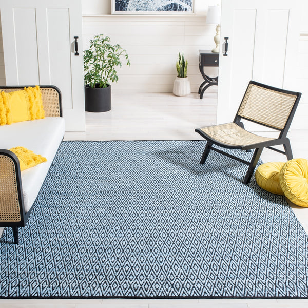 Montauk Hand Woven Rug in Durable Polyester and Cotton for a Cozy, Stylish Home Décor Upgrade