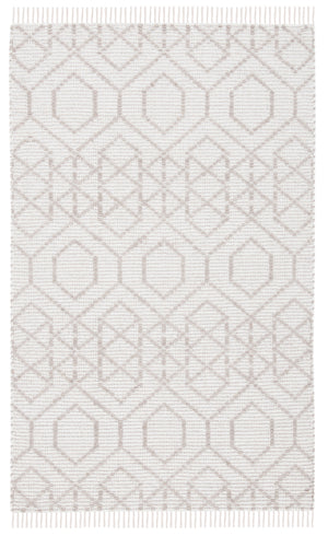 Montauk 652 Handloomed 100% Cotton Bohemian Rug Brown / Beige 100% COTTON MTK652T-3