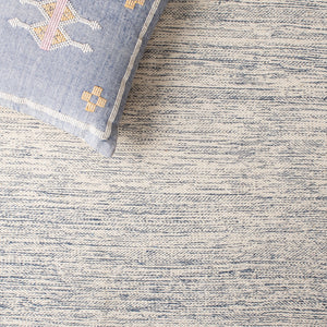 Montauk 653 Handloomed 100% Cotton Bohemian Rug Navy / Beige 100% COTTON MTK653N-5