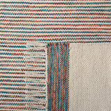 Montauk 654 Handloomed 100% Cotton Bohemian Rug Beige / Blue 100% COTTON MTK654B-5