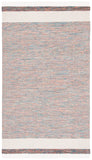 Montauk 654 Handloomed 100% Cotton Bohemian Rug Beige / Blue 100% COTTON MTK654B-5