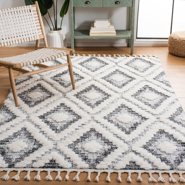 Safavieh Moroccan Tassel Shag 610 Power Loomed Polypropylene Pile Shag & Flokati Rug MTS610A-5