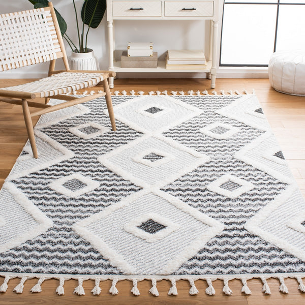 Safavieh Moroccan Tassel Shag 612 Power Loomed Polypropylene Pile Shag & Flokati Rug MTS612F-5