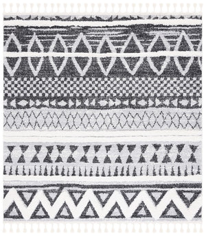 Safavieh Moroccan Tassel Shag 634 Power Loomed Polypropylene Pile Shag & Flokati Rug MTS634F-7SQ