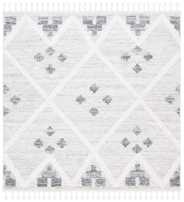 Safavieh Moroccan Tassel Shag 644 Power Loomed Polypropylene Pile Shag & Flokati Rug MTS644A-7SQ