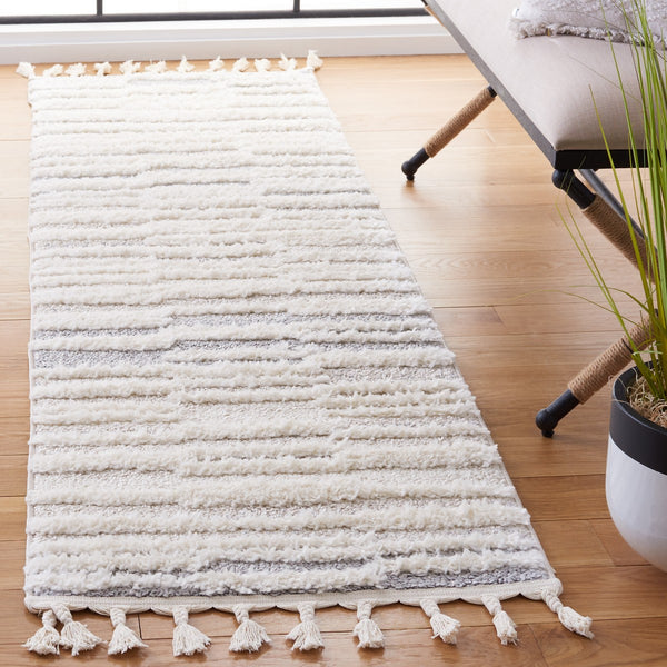 Safavieh Moroccan Tassel Shag 646 Power Loomed Polypropylene Pile Shag & Flokati Rug MTS646A-28