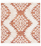 Safavieh Moroccan Tassel Shag 652 Power Loomed Polypropylene Pile Shag & Flokati Rug MTS652P-7SQ