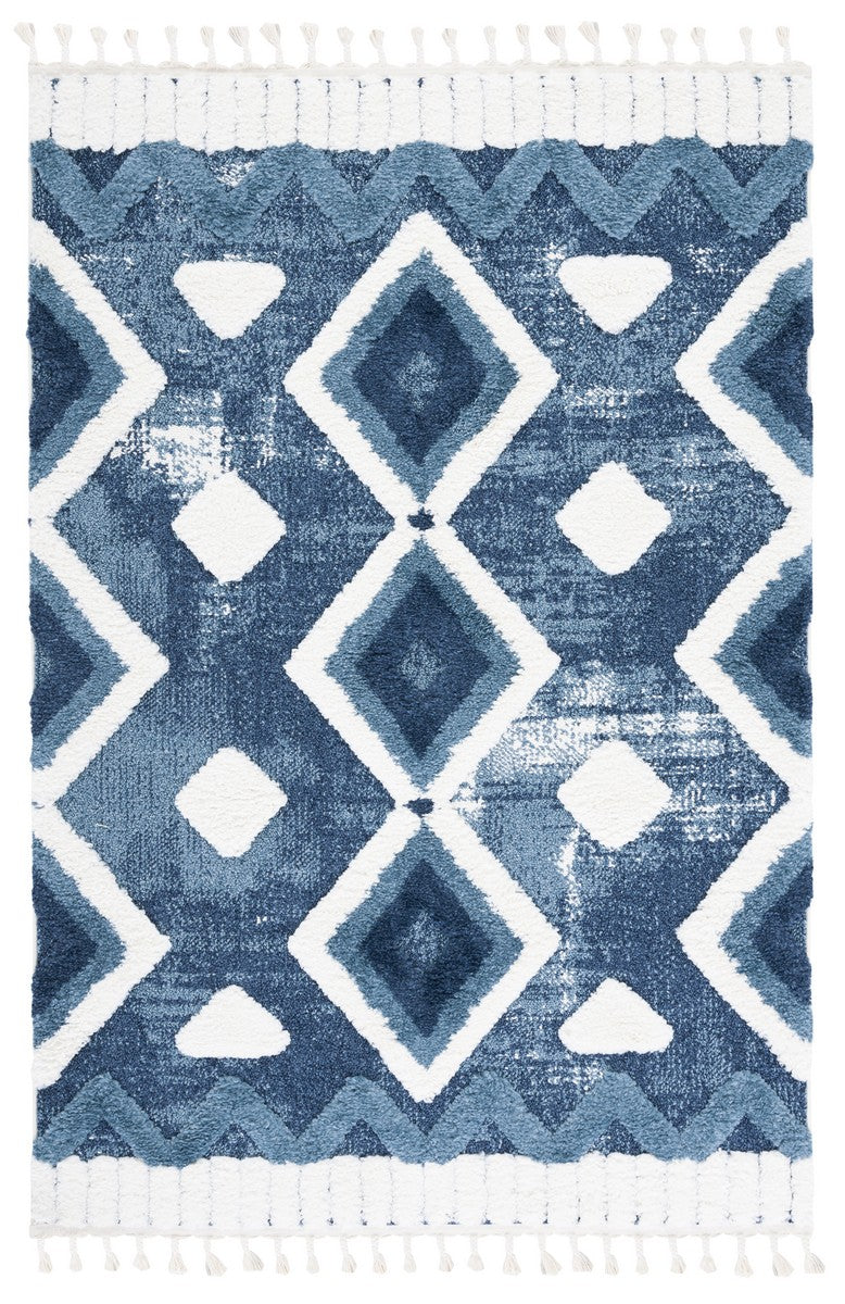 Safavieh Moroccan Tassel Shag 656 Power Loomed Polypropylene Pile Shag & Flokati Rug MTS656M-28