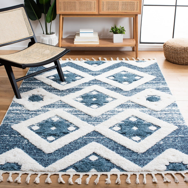 Safavieh Moroccan Tassel Shag 664 Power Loomed Polypropylene Pile Shag & Flokati Rug MTS664M-5