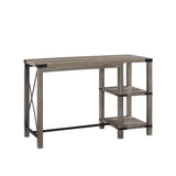 Walker Edison Metal X Industrial/Farmhouse 55" Metal X Kitchen Island MTXD5EGW