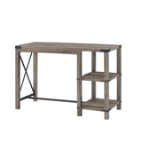 Walker Edison Metal X Industrial/Farmhouse 55" Metal X Kitchen Island MTXD5EGW