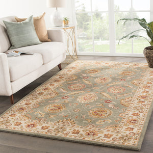 Jaipur Living Mythos Collection MY06 Callisto 100% Wool Handmade Traditional Floral Rug RUG103023