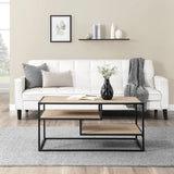 Walker Edison Maya Modern/Contemporary 40" Contemporary Metal Coffee Table MYO40CTCO