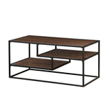 Walker Edison Maya Modern/Contemporary 40" Contemporary Metal Coffee Table MYO40CTDW