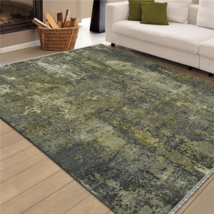 AMER Rugs Mystique MYS-10 Hand-Knotted Abstract Modern & Contemporary Area Rug Beige 12' x 15'