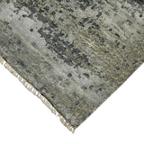 AMER Rugs Mystique MYS-12 Hand-Knotted Abstract Modern & Contemporary Area Rug Stone Gray 12' x 15'