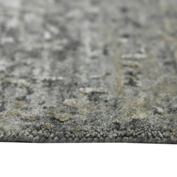 AMER Rugs Mystique MYS-12 Hand-Knotted Abstract Modern & Contemporary Area Rug Stone Gray 12' x 15'