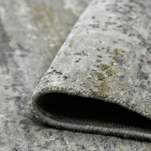 AMER Rugs Mystique MYS-12 Hand-Knotted Abstract Modern & Contemporary Area Rug Stone Gray 12' x 15'