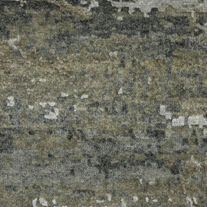 AMER Rugs Mystique MYS-12 Hand-Knotted Abstract Modern & Contemporary Area Rug Stone Gray 12' x 15'