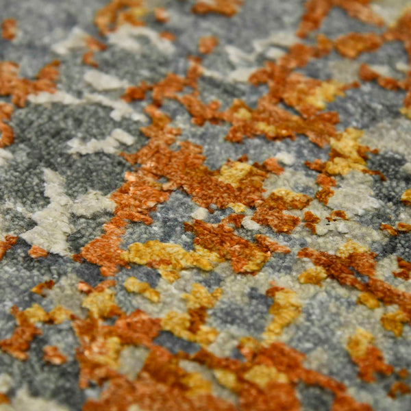 AMER Rugs Mystique MYS-14 Hand-Knotted Abstract Modern & Contemporary Area Rug Orange 12' x 15'