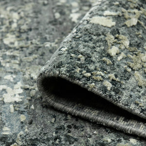 AMER Rugs Mystique MYS-23 Hand-Knotted Abstract Modern & Contemporary Area Rug Gray/Blue 12' x 15'