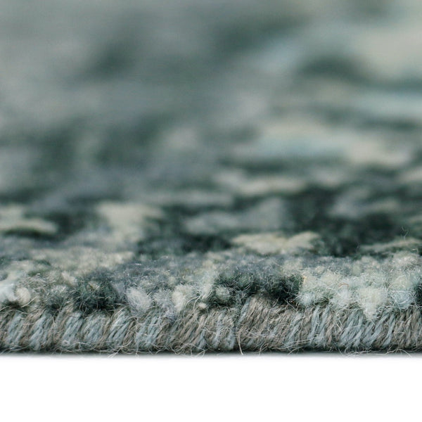 AMER Rugs Mystique MYS-27 Hand-Knotted Abstract Modern & Contemporary Area Rug Gray/Blue 12' x 15'