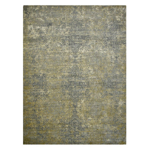 AMER Rugs Mystique MYS-30 Hand-Knotted Abstract Modern & Contemporary Area Rug Gold 12' x 15'