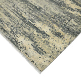 AMER Rugs Mystique MYS-47 Hand-Knotted Abstract Modern & Contemporary Area Rug Silver 12' x 15'