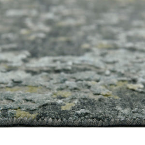 AMER Rugs Mystique MYS-8 Hand-Knotted Abstract Modern & Contemporary Area Rug Steel Gray 12' x 15'