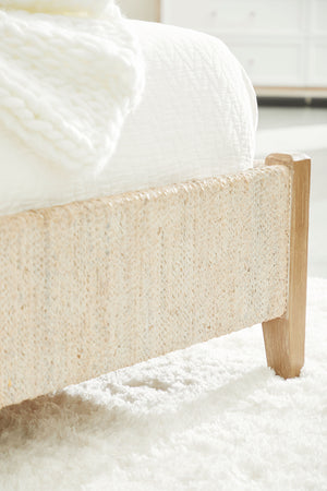 Essentials for Living Woven Malay Queen Bed 6895-1.WWA/NG