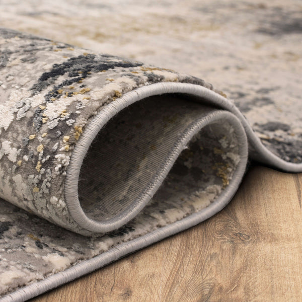 Karastan Rugs Tryst Marseille Machine Woven Rayon Viscose Abstract Modern Contemporary Area Rug RG073 131 144180 IP