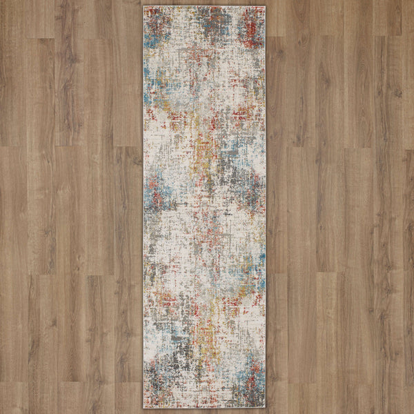 Karastan Rugs Tryst Marseille Machine Woven Rayon Viscose Abstract Modern Contemporary Area Rug RG073 416 030096 IP