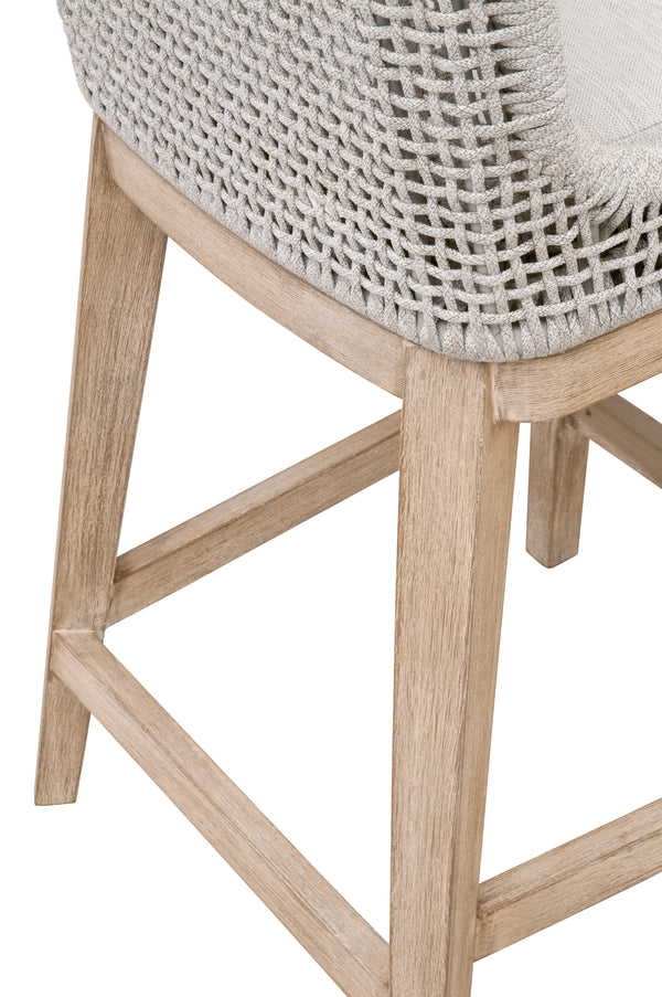 Essentials for Living Woven Mesh Counter Stool 6853CS.WHT/WHT/NG