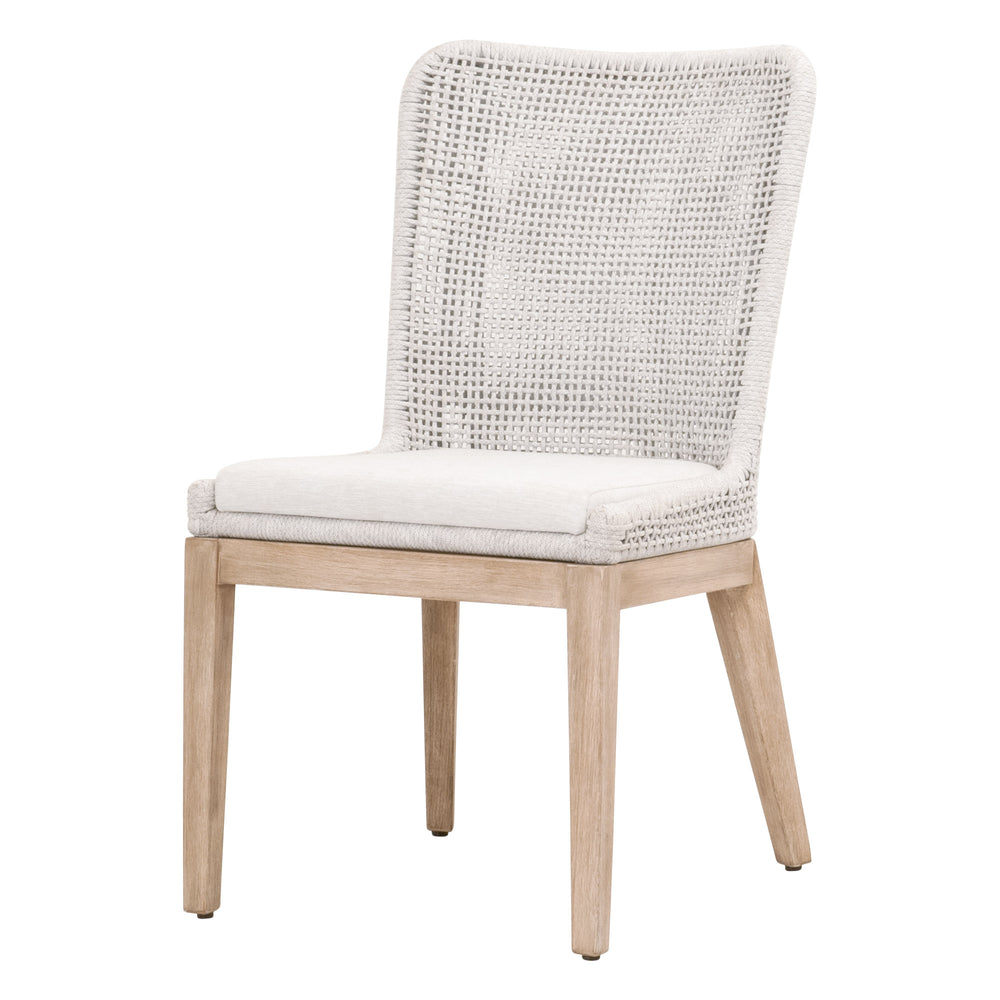 Essentials for Living Woven Mesh Dining Chair - Set of 2 6854.WHT/WHT/NG