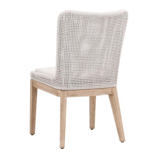 Essentials for Living Woven Mesh Dining Chair - Set of 2 6854.WHT/WHT/NG