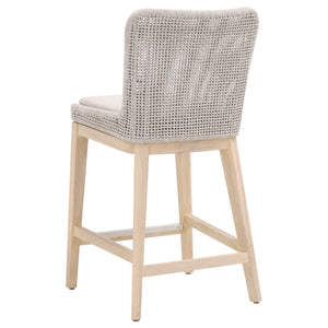 Essentials for Living Woven Mesh Outdoor Counter Stool 6853CS.WTA/PUM/GT