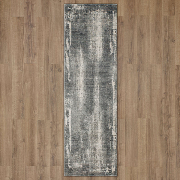 Karastan Rugs Tryst Milan Machine Woven Rayon Viscose Abstract Modern Contemporary Area Rug RG077 131 030096 IP