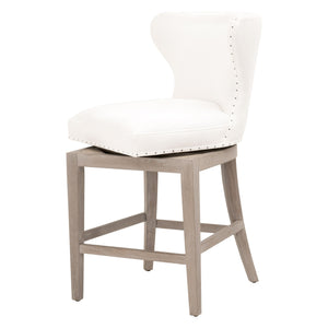 Essentials for Living Essentials Milton Swivel Counter Stool 6421-CSUP.LPPRL-BT/NG